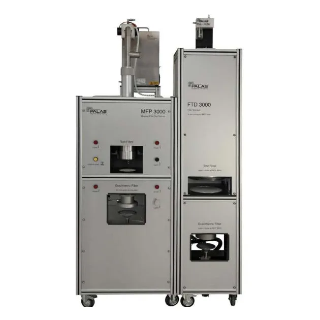 PALAS MFP3000 வடிகட்டி செயல்திறன் சோதனை பெஞ்ச்